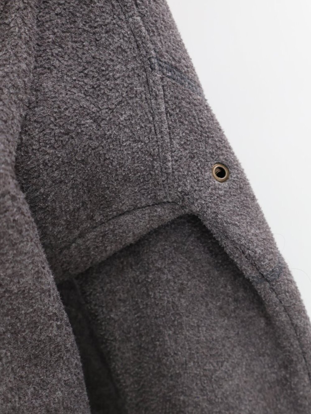 Vintage 90s Polo Ralph Lauren henley Men Large Polo sport Long Sleeve Gray shirt - Picture 4 of 11